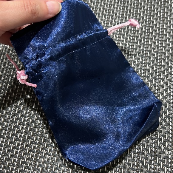 Kidada for Disney Couture Blue Drawstring Jewelry Accessories Pouch 2008 - Picture 4 of 6